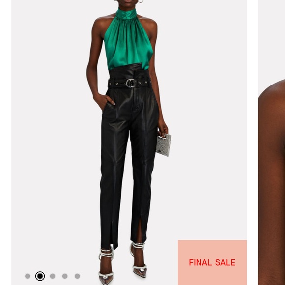 The Limited Halter Kelly Green Top - Picture 5 of 7